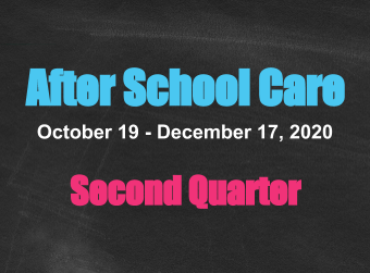 Dundee Township Park District After School Care will Run from 10/19 through 12/17